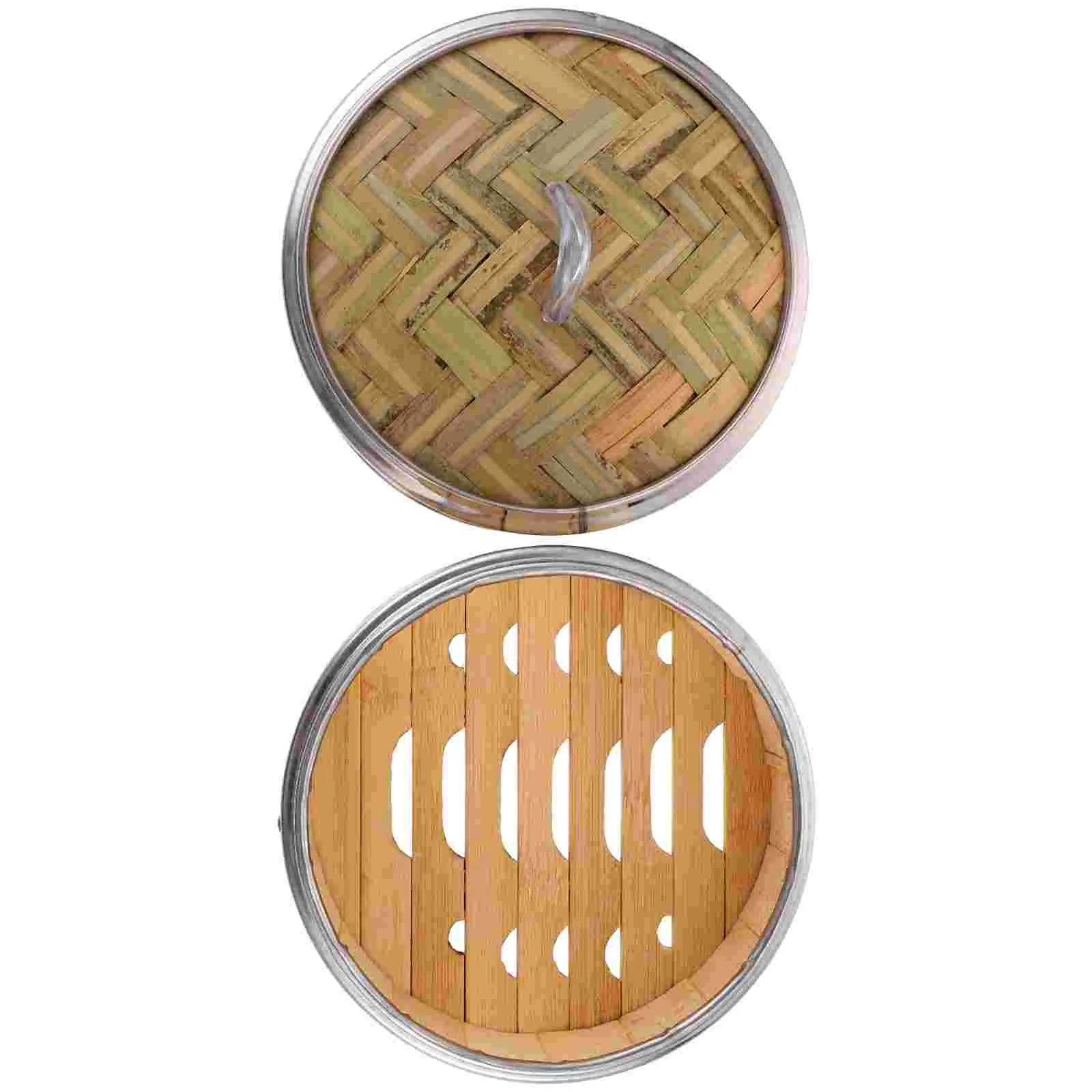 Steamer Steamed Buns Pot to Make Rice Vegetable Multi-functional With Cover Bamboo Basket Practical