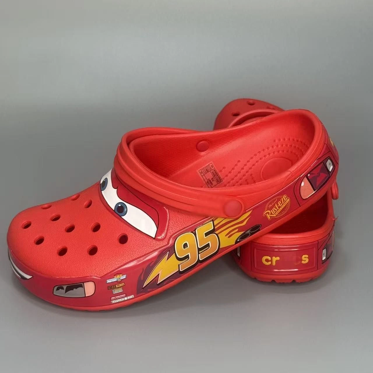 Cool New Aoger Lightning Mcqueen Pixar Cartoon Waterproof Slippers