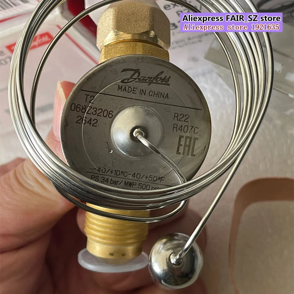 Original DAN.FOSS T2/TES2 068Z3346 068Z3206 068Z3403 068Z3209 Thermal Expansion Valves