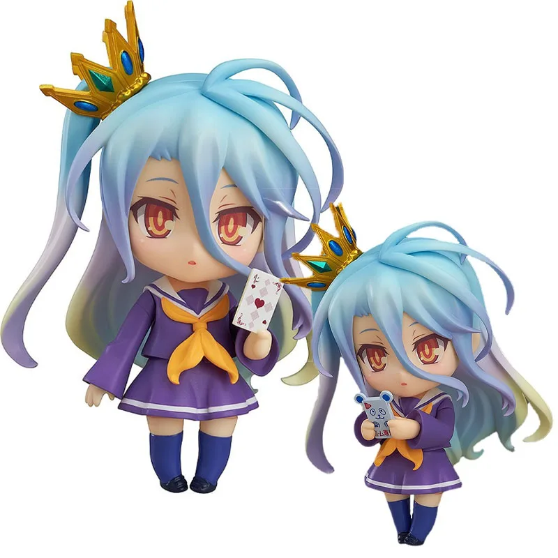 

GSC Genuine Good Smile NO GAME NO LIFE Shiro Kawaii Joints Movable Anime Action Figure Toys for Boys Girls Kids Gift Collectible