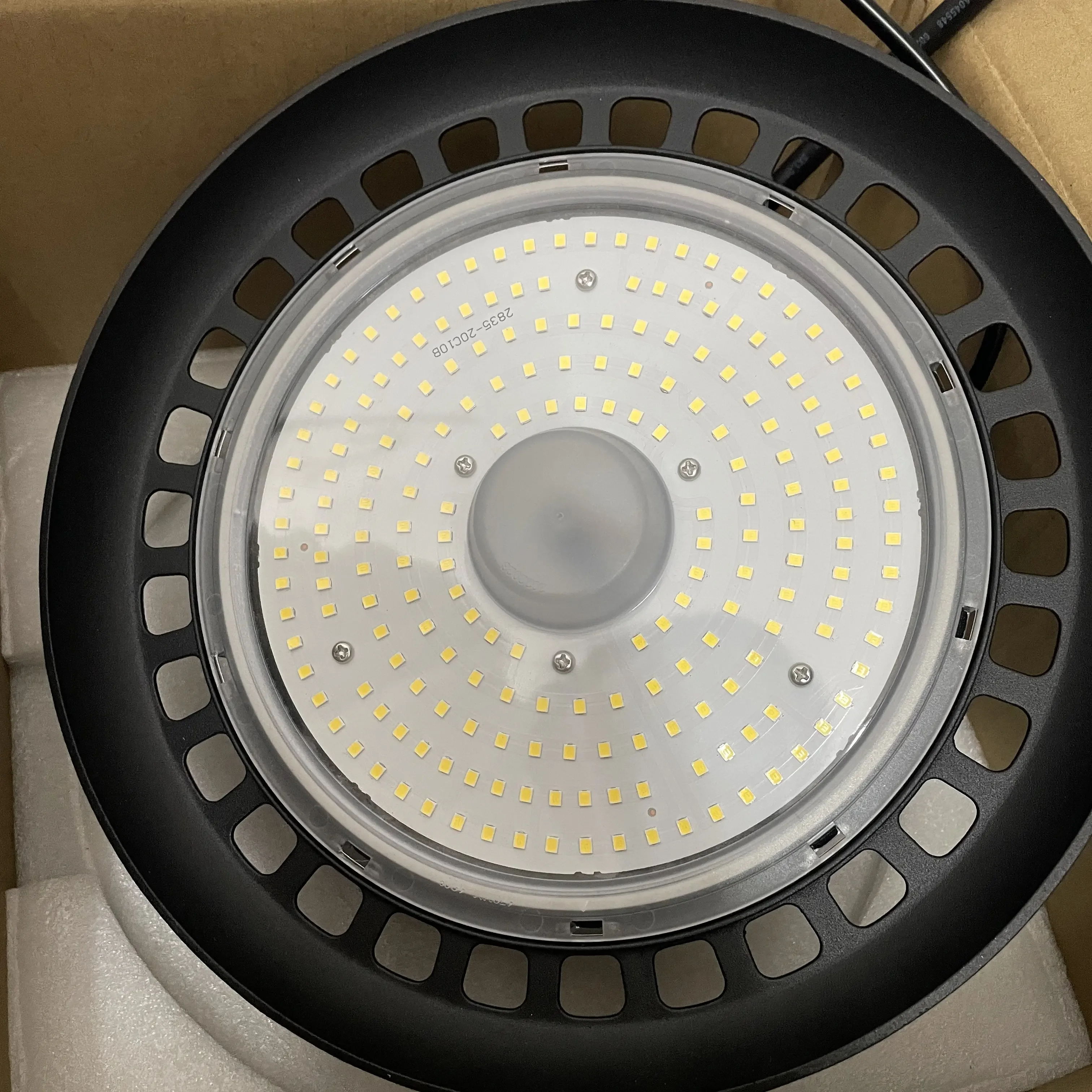 Industrial Canopy 100W 150W UFO Led High Bay Paint Tray Roller 15000LM/100watt, 22500LM/150watt for Industrial Warehouse Canopy