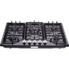 30 Inch LPG/NG Gas Cooktop Dual Fuel 5 Sealed Brass Burner Stainless Steel Hob 110V AC pulse Ignition Stainless 2