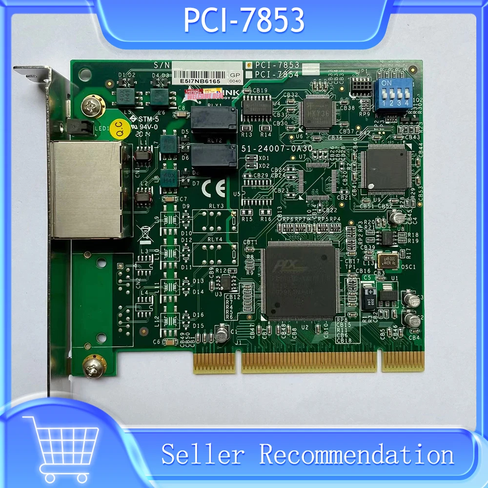 

PCI-7853 For Adlink Data Acquisition Card 51-24007-0A30