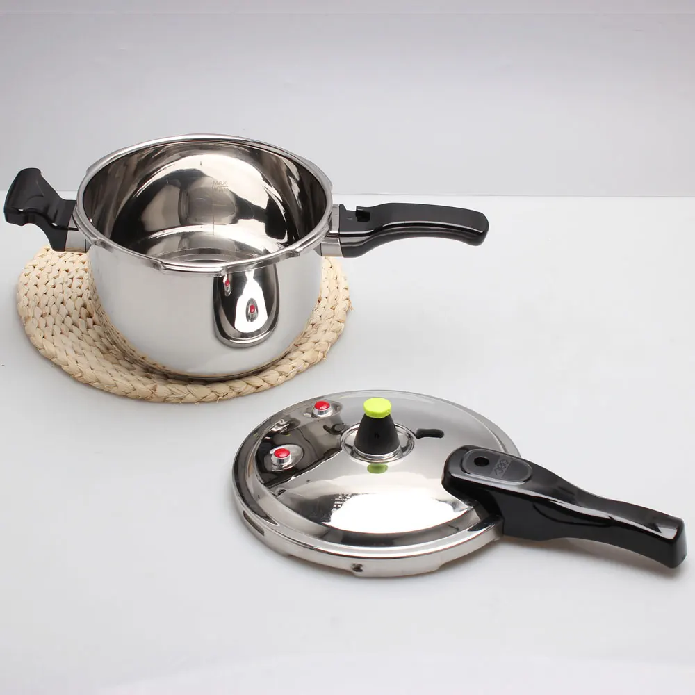 Aluminium Alloy Kitchen Pressure Cooker Gas Stove Cooking Energy-saving Safety Protection Outdoor Camping Cookware