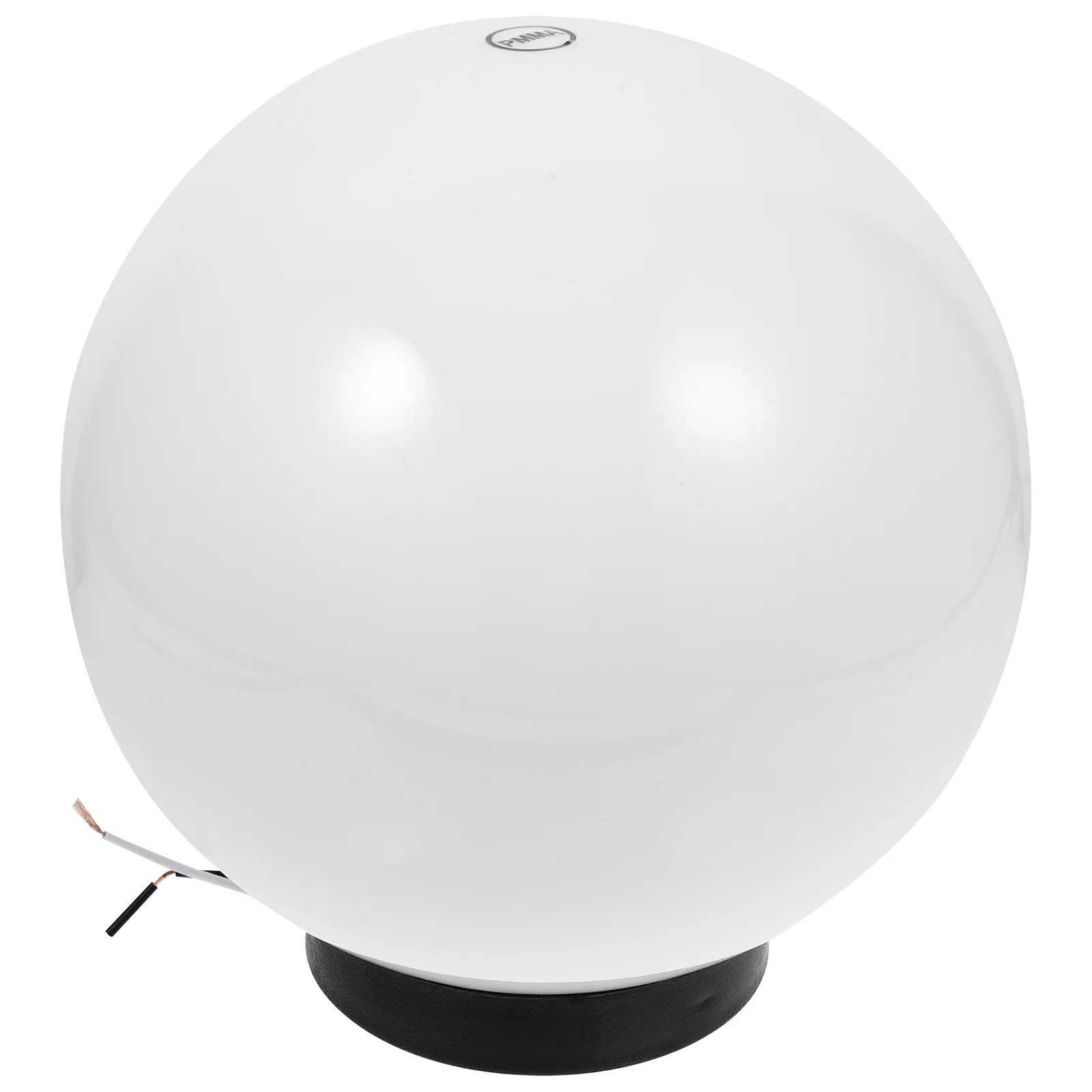 

Lamp Globe Shade Light Globes Round Outdoor Ceiling Lampshade Post Shades Fixture Replacement Tablewall White Plastic Cover
