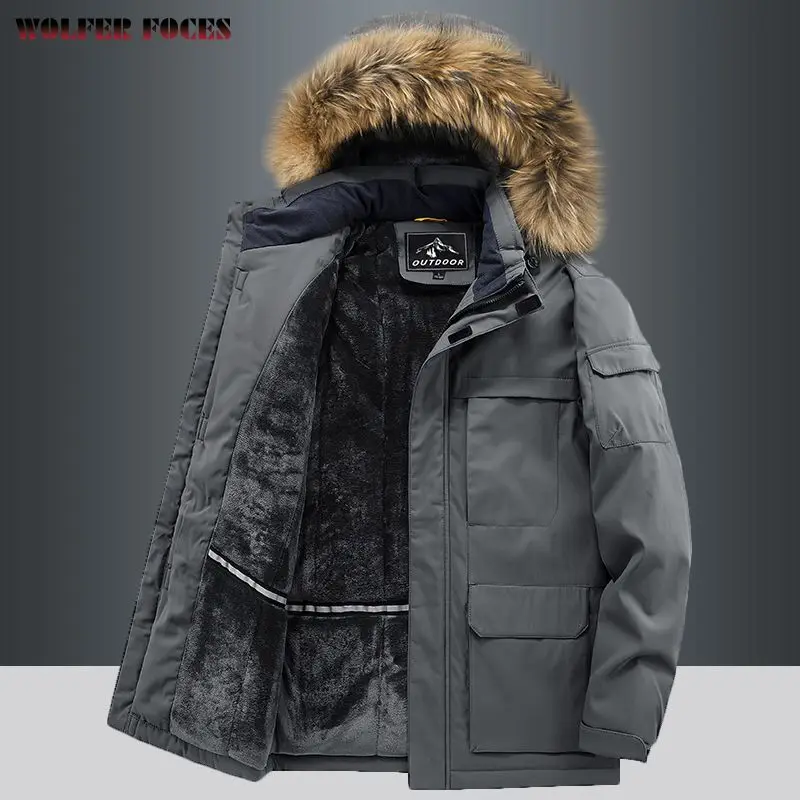 Male Winter Coat Men's Cold Jackets Winter Design Jacket Man Coat Mountaineering Oversize Heavy Baseball Heating