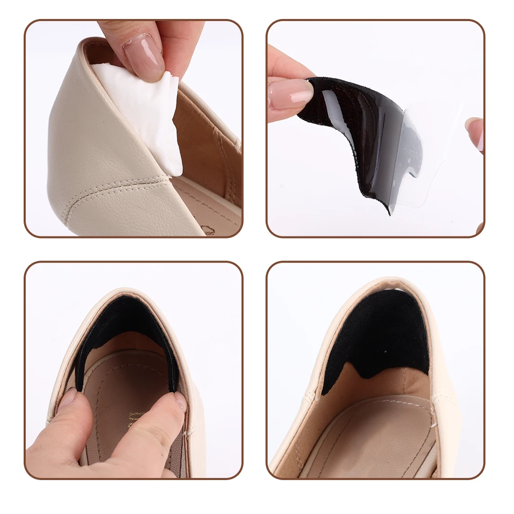Coussinets De Talon Antidérapants Autocollants - Confort Optimal Pour Talons Hauts, Baskets Et Mocassins - 6