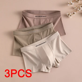 3PCS Sport Boxer Uomo Regalo traspirante Boxer sportivi Mutandine quadrate da uomo Uomini sexy Unerderwear Mutande Slip Pantaloncini Biancheria intima 1