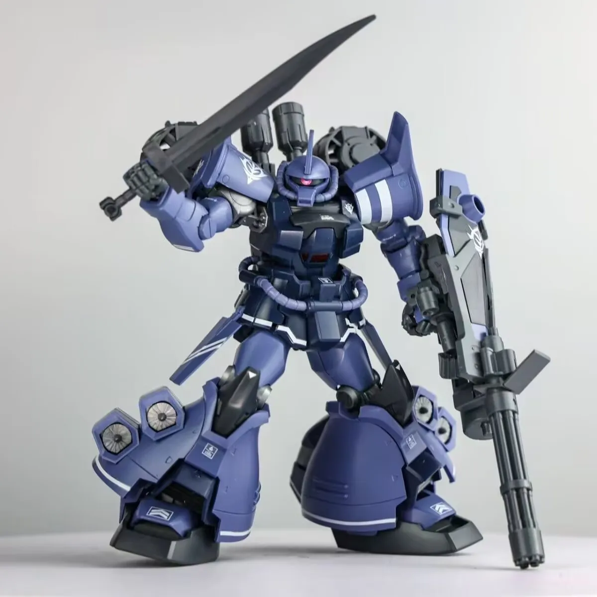 STAR-B3 Tiger Special Edition Gouf Heavy Arms Type Assembly Water Patch Flying Backpack HGUC 1/144 plastic robot toy assembly