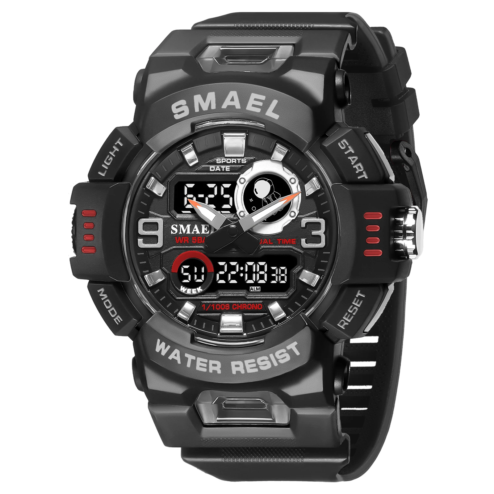 Military Watches Smael 1642 SMAEL-Montres De Sport Numériques Pour - Main Image