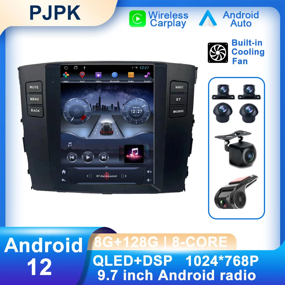 

9.7 Inch Android 12 For Mitsubishi Pajero 2006 - 2014 Car Radio ADAS Stereo WIFI RDS Navigation GPS AHD Autoradio Multimedia 4G