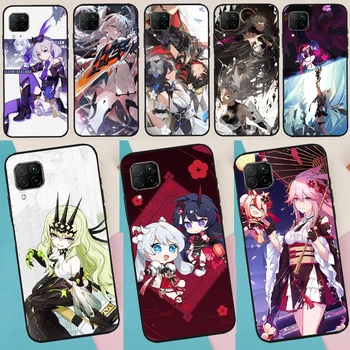 Чехол Honkai Impact 3rd для Huawei Honor 50 X9 X8 X7 Magic4 Pro P50 P20 P40 P30 Lite P Smart Z 2021 Nova 5T