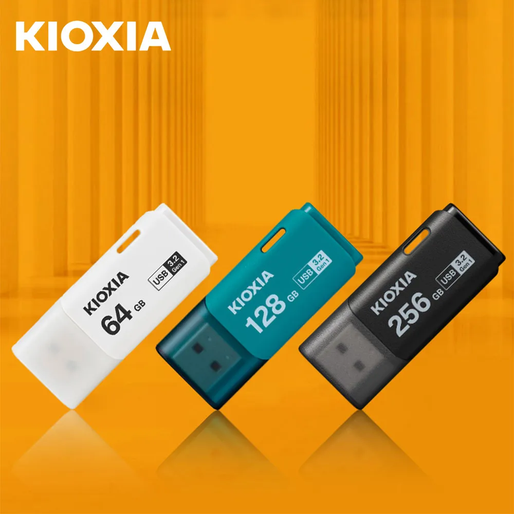 Kioxia USB TransMemory Flash drives USB3.2 Gen1 64GB 128GB 256GB Formerly Toshiba U-Pan Pen drive usb stick memory usb flash drive flash drive