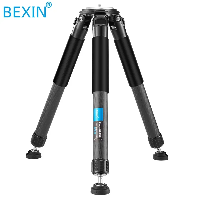 2 Section Professional Heavy Duty Carbon Fiber Tripod for DSLR Camera 10 Layers 40mm Max Tube Ultra Stable 75mm Bowl Adapter
