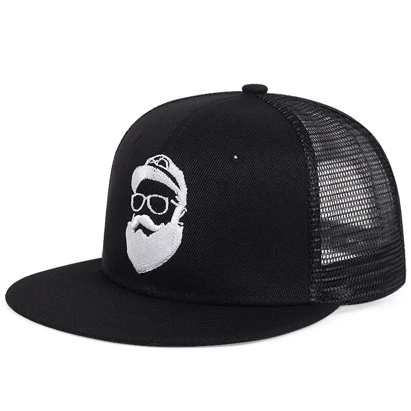 Unisex Uncle Beard Embroidery Hip-hop Net Hats Outdoor Adjustable Casual Baseball Caps Sunscreen Hat Sports & Entertainment Unisex Uncle Beard Embroidery Hip-hop Net Hats Outdoor Adjustable Casual Baseball Caps Sunscreen Hat Sports & Entertainment