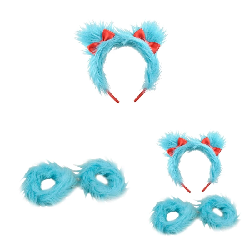 

Handmade Animal Ears Headwear Bangle Supplies Halloween Xmas Cosplay Tools