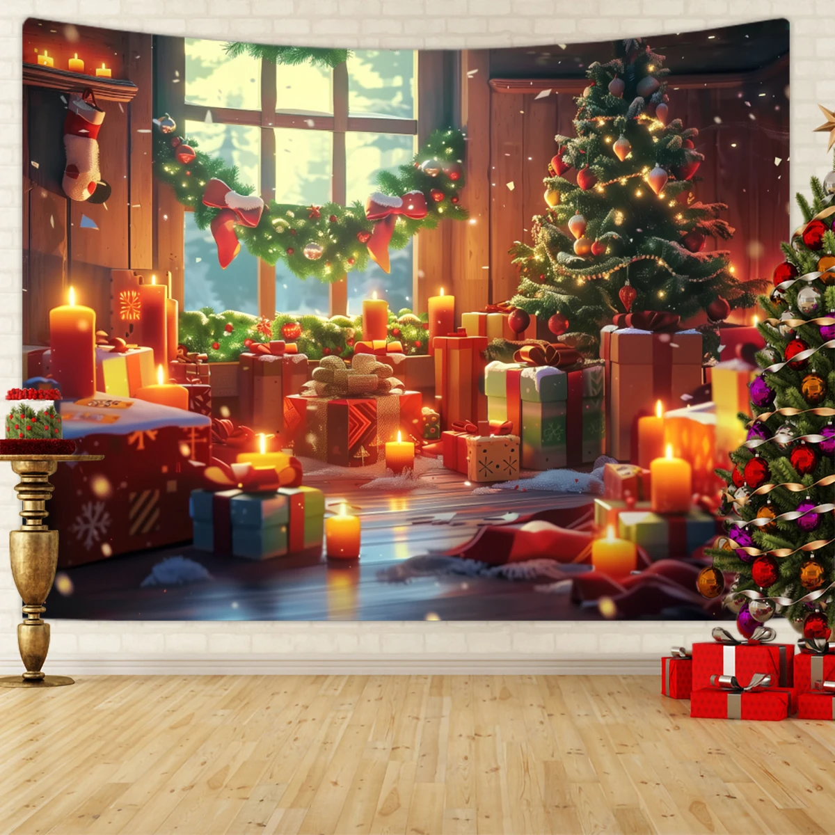 Tapestry Decorations 1pc Christmas Tapestry