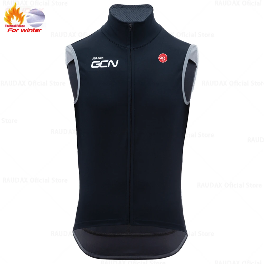 Cycling Clothes Winter Thermal Fleece Cycling Vest Sleeveless Warm Bicycle MTB Road Bike Tops Warm Jersey Men cycling clothes