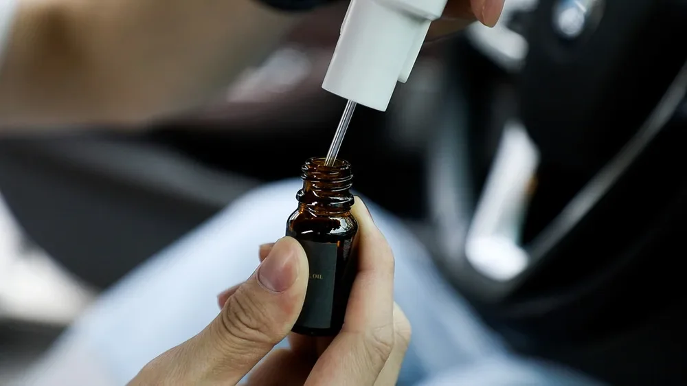 NAMSTE-Ambientador de Carro com Óleos de Fragrância,