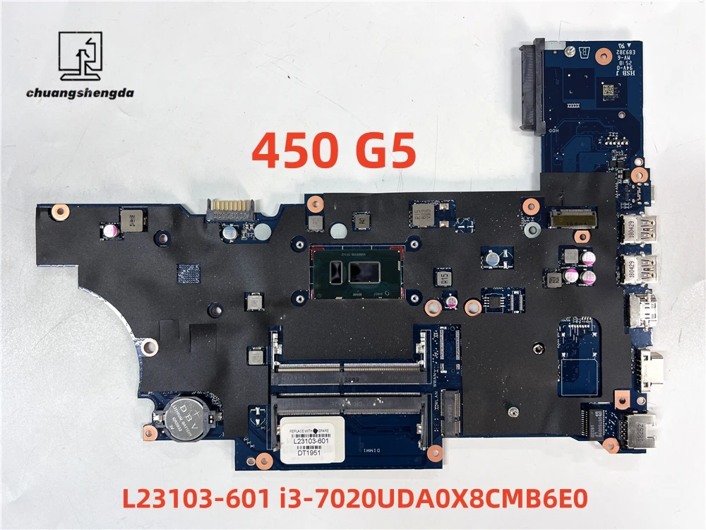 

Материнская плата для ноутбука L23103-601 DA0X8CMB6E0 для HP 450 G5 с SR3LD