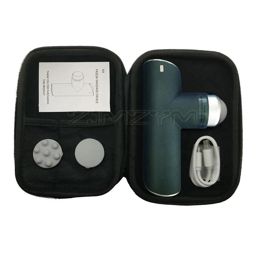 Deep Muscle Fascial Body Massager Gun Mini Electric Massage Gun Tissue Percussion Small Fitness Equipment Acid Relief Pain Relax