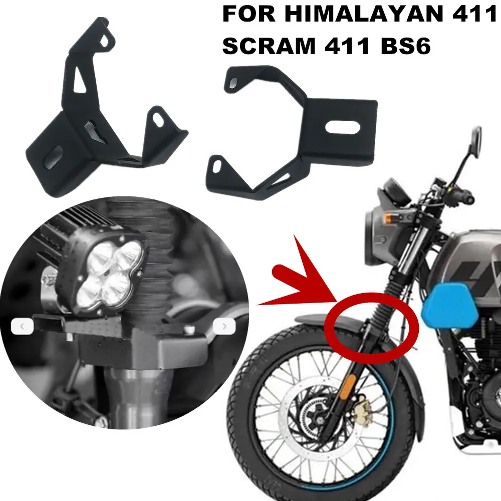 

Motorcycle Fog Lamp Bracket For Himalayan411 Himalayan Scram 411 Scram411 SB6 2022 2023