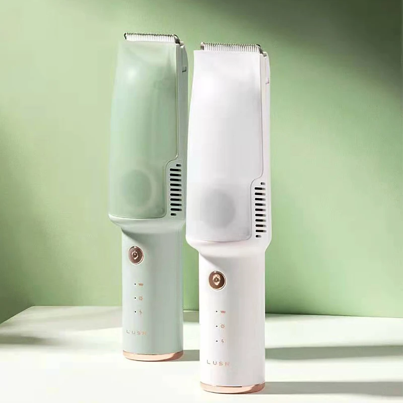 Rushan Automatic Vacuum Hair Clipper Baby Trimmer Mute IX7 Waterproof Detachable Electric Ceramic Cutter | Бытовая техника