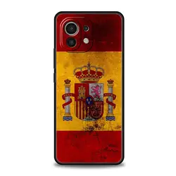 Soft Silicone Spain Flag Phone Case for Xiaomi 11T (A1)