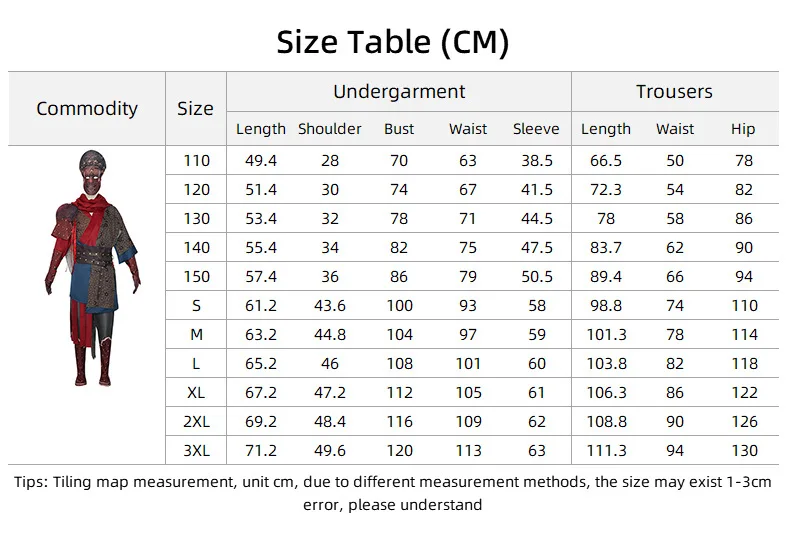 Black Myth: Wukong Sun Wukong Cosplay Costume with Red and Blue Armor for Adults