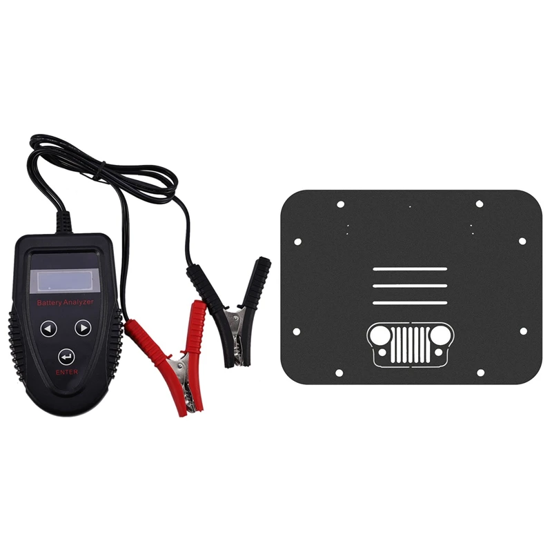 

2 шт., автомобильные аксессуары: 1 автомобильный тестер нагрузки и 1 шт. вентиляционная пластина задней двери