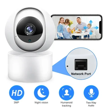 camera wifi surveillance baby monitor full color night vision wireless indoor video ip camera security