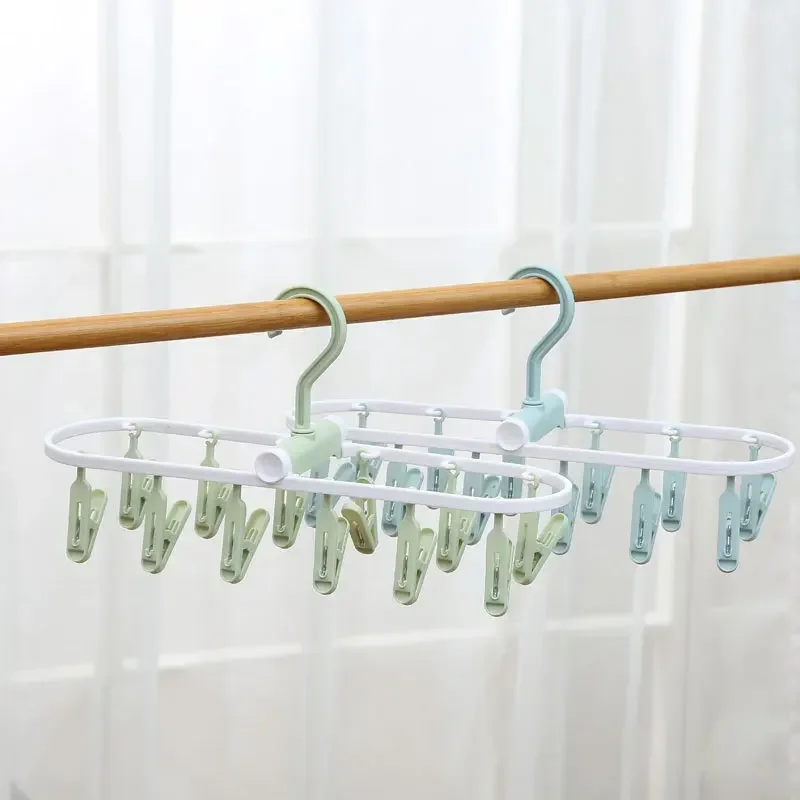12 Sock Clip Multifunctional Sock Drying Clip Cloth Hanger Household Sock Drying Clip 3