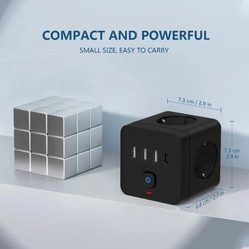 EU PowerStrip 7-in-1 - Desktop Use