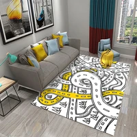 Kids Road Traffic Carpet Cartoon Car Toys Rug for Boys Girls City Life Educational Rugs MultiColor Baby Bedroom Nursery Play Mat 5