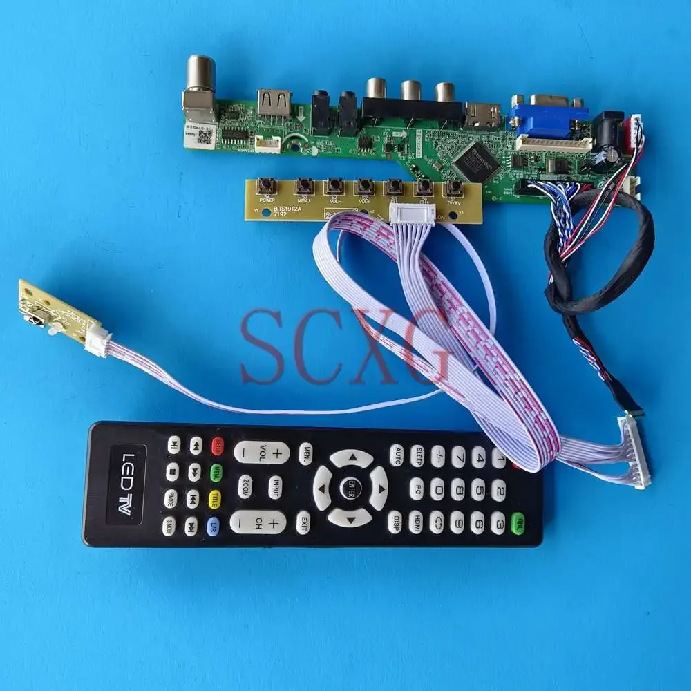 

Для B156XW03 V1 панель LVDS 40 Pin 15,6 "ТВ аналоговый сигнал VGA AV USB HDMI-совместимый 1366 768 светодиодный ЖК-контроллер драйвер платы комплект