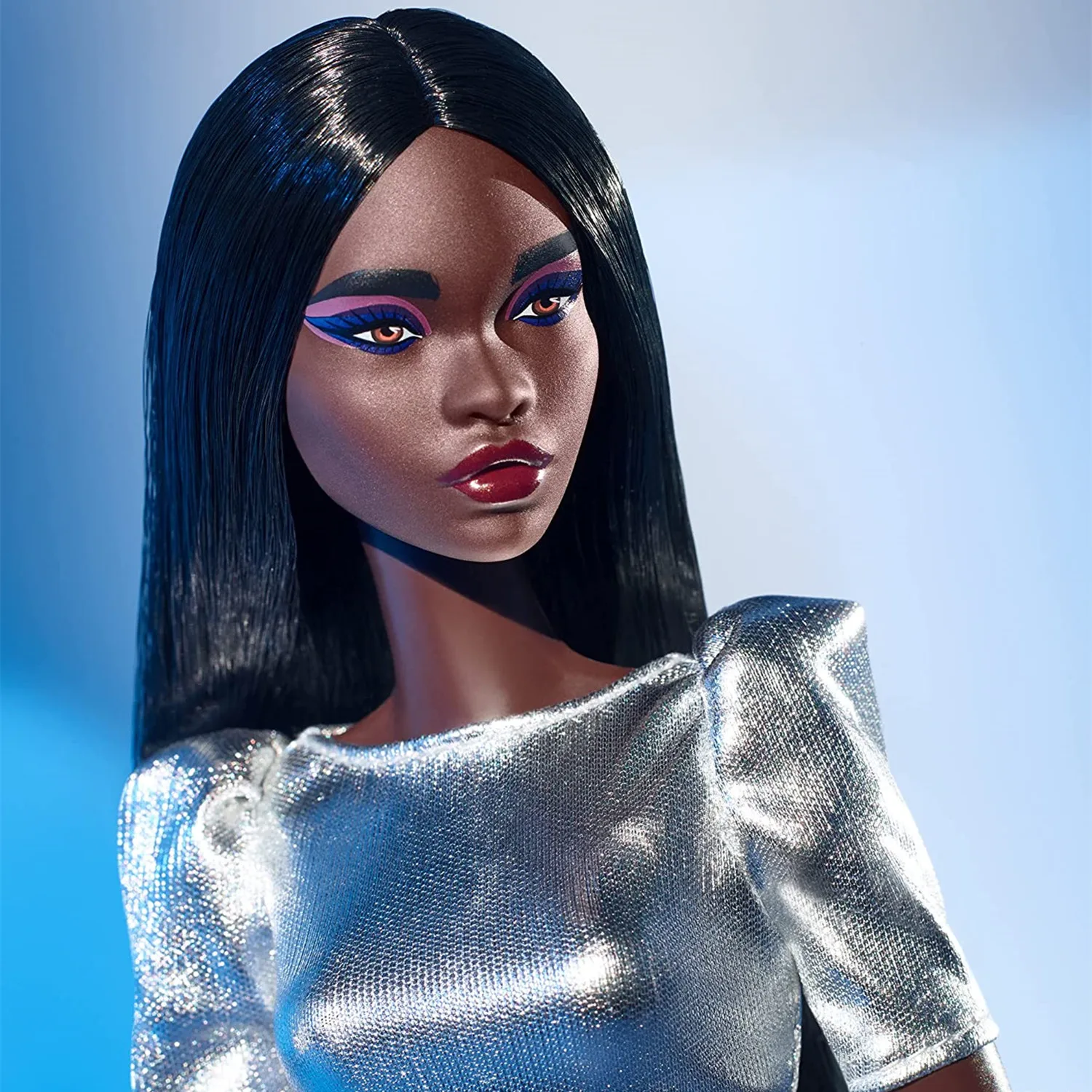 Barbie Signature Barbie Looks Doll Dark-Brown Straight Hair Tall