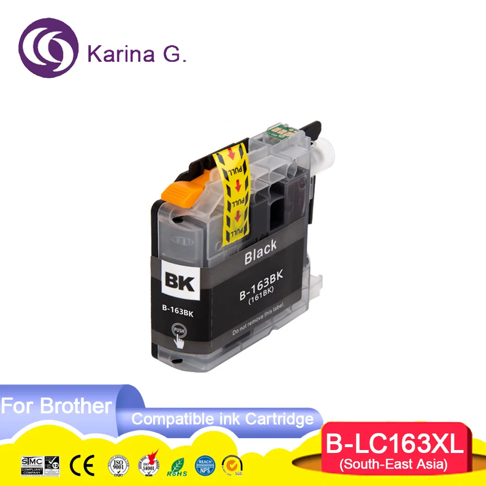 LC161 LC163 Compatible Color Inkjet Ink Cartridge for DCP-J152W/J552DW/J752DW M