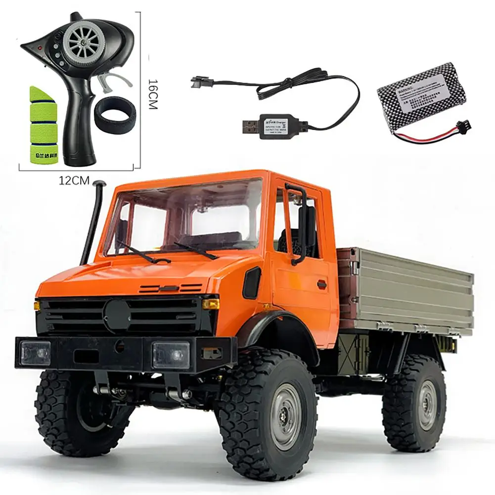 Ldr/c Ld1201 Off-road 4x4 Climbing 1:12 Unimog U1300 Differential Lock Rc Remote Control Vehicle Diy Upgrade Modified Model Toy images - 6