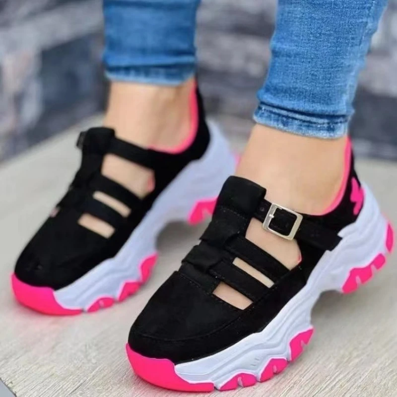 Black Red shoes