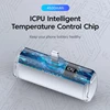 KUULAA Mini Power Bank 4500mAh - Portable Charger for iPhone 16 15 14 13 Pro Max & Samsung/Xiaomi - External Battery PowerBank 4