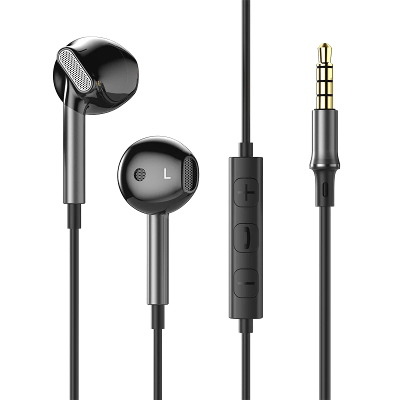 HiFi Surround Sound Wired Earphones with Mic & Volume Control, Type C & 3.5mm Options