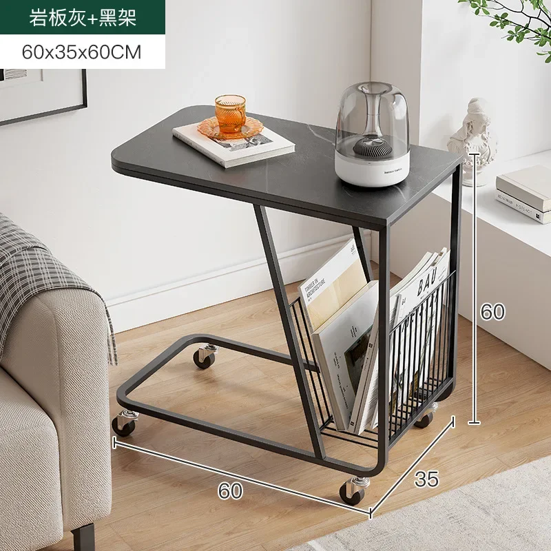 

2023 Year New AOLIVIYA Sofa Side Table Tea Table Small Coffee Table Simple Side Table Living Room Mobile Small Table Bedside Tab
