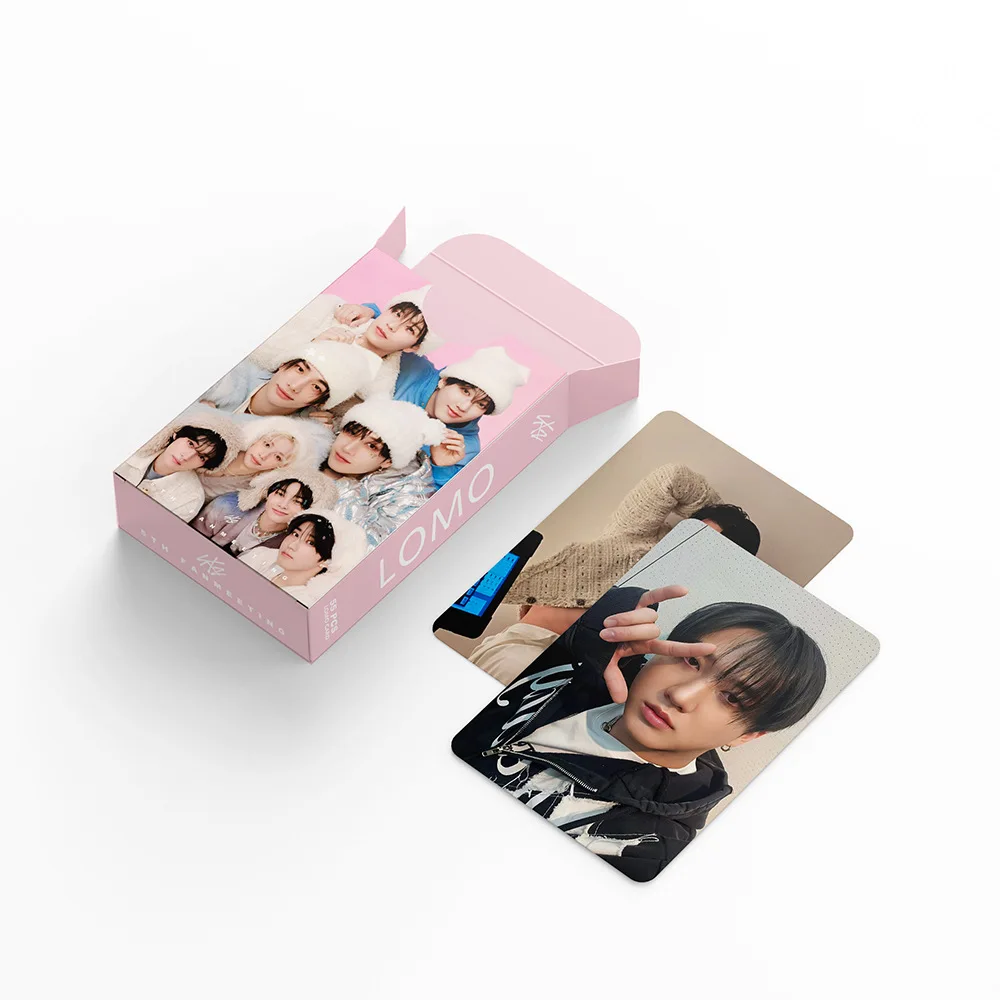 Photo Album 55pcs/set Kpop SKZ&rsquo;s Clock Lee Know Hyunjin Changbin Lomo Cards Photocards Fans Collection