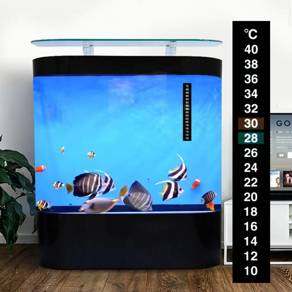 Title 8, Digital Aquarium Thermometer Stick-on Fish Tank...