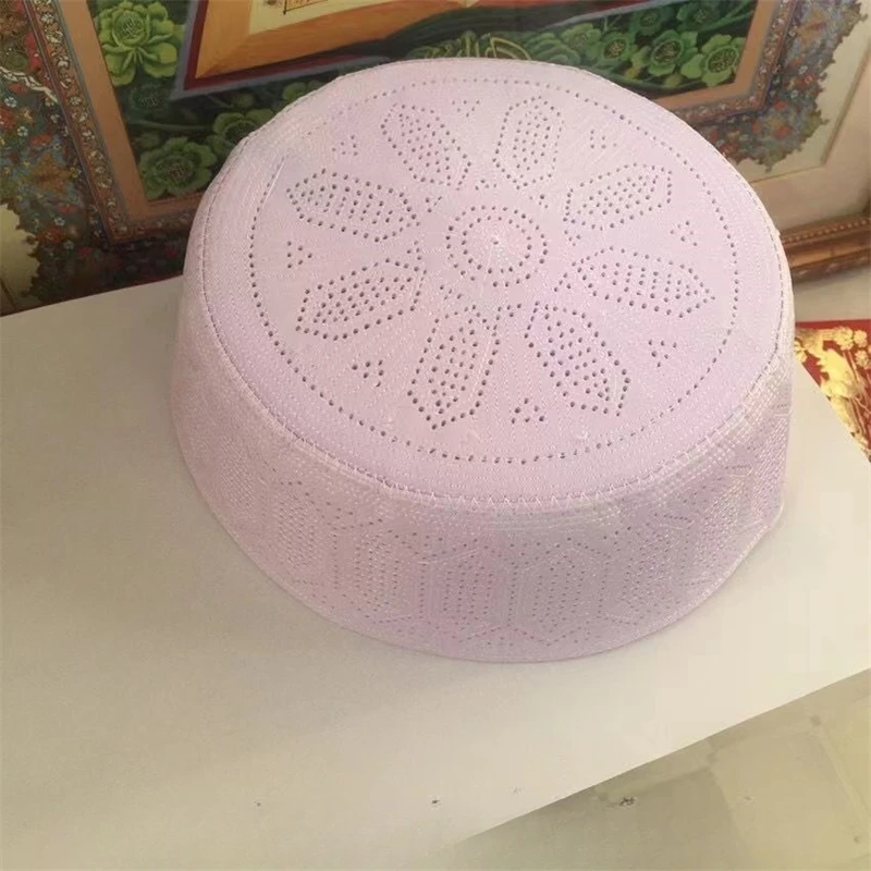 

Muslim Caps For Men Colthing Freeshipping Prayer Hat Kufi Islamic Kippah Hijab Saudi Arabia Jewish Turban Headwraps Embroidery