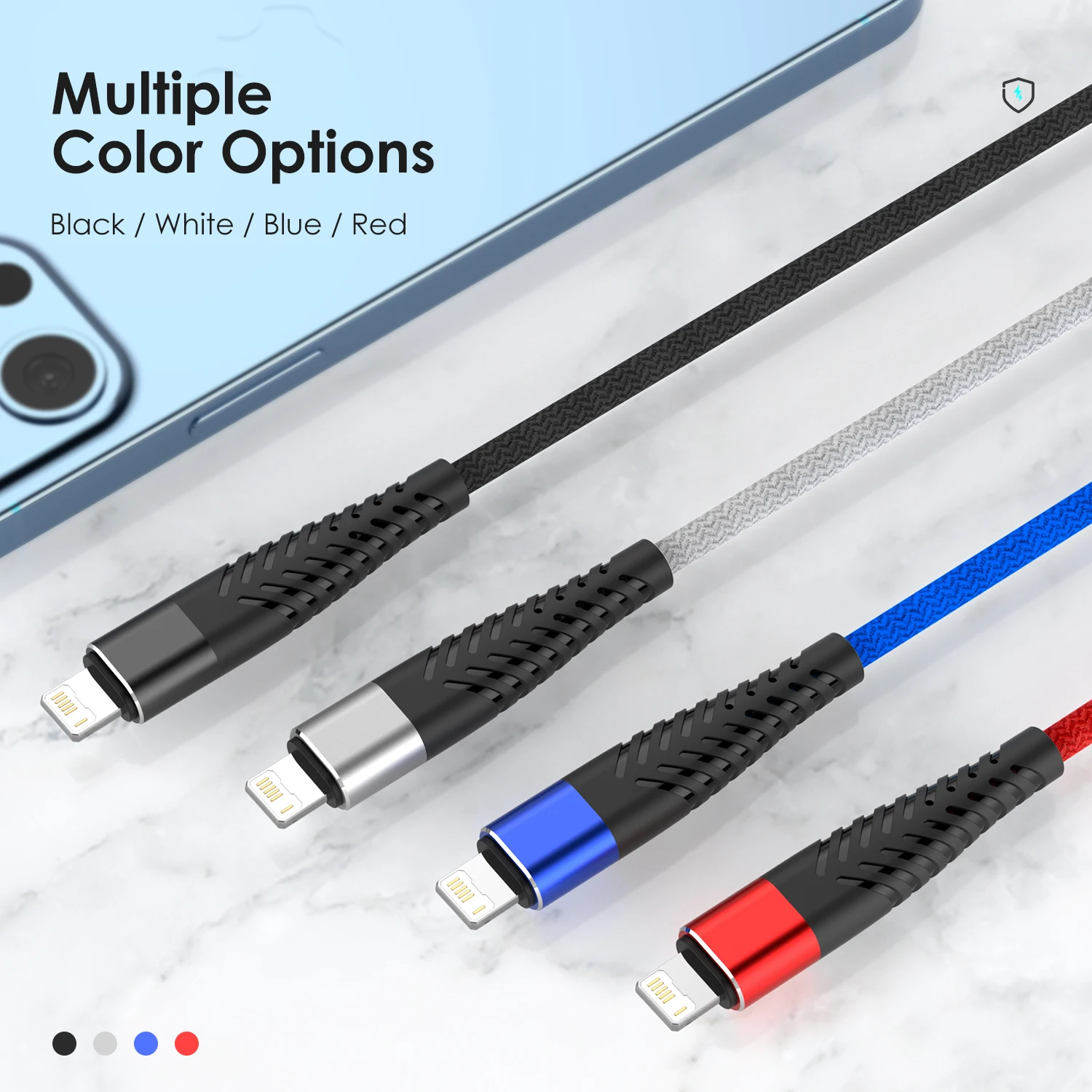 High-Speed 3A USB Charger Cable with Extra-Long 3m Length