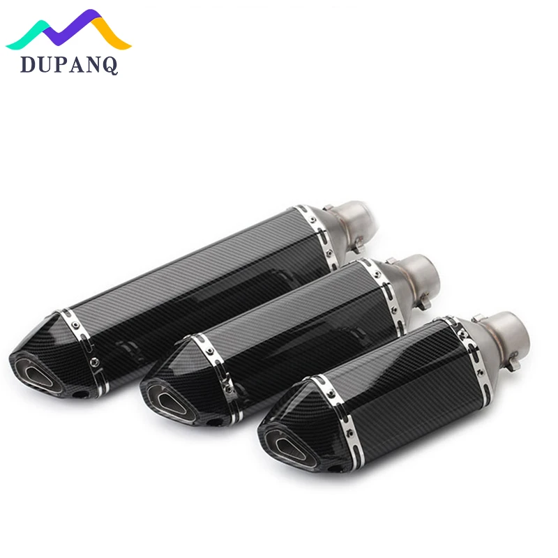 Глушитель для выхлопной трубы из углеродного волокна, 51 мм