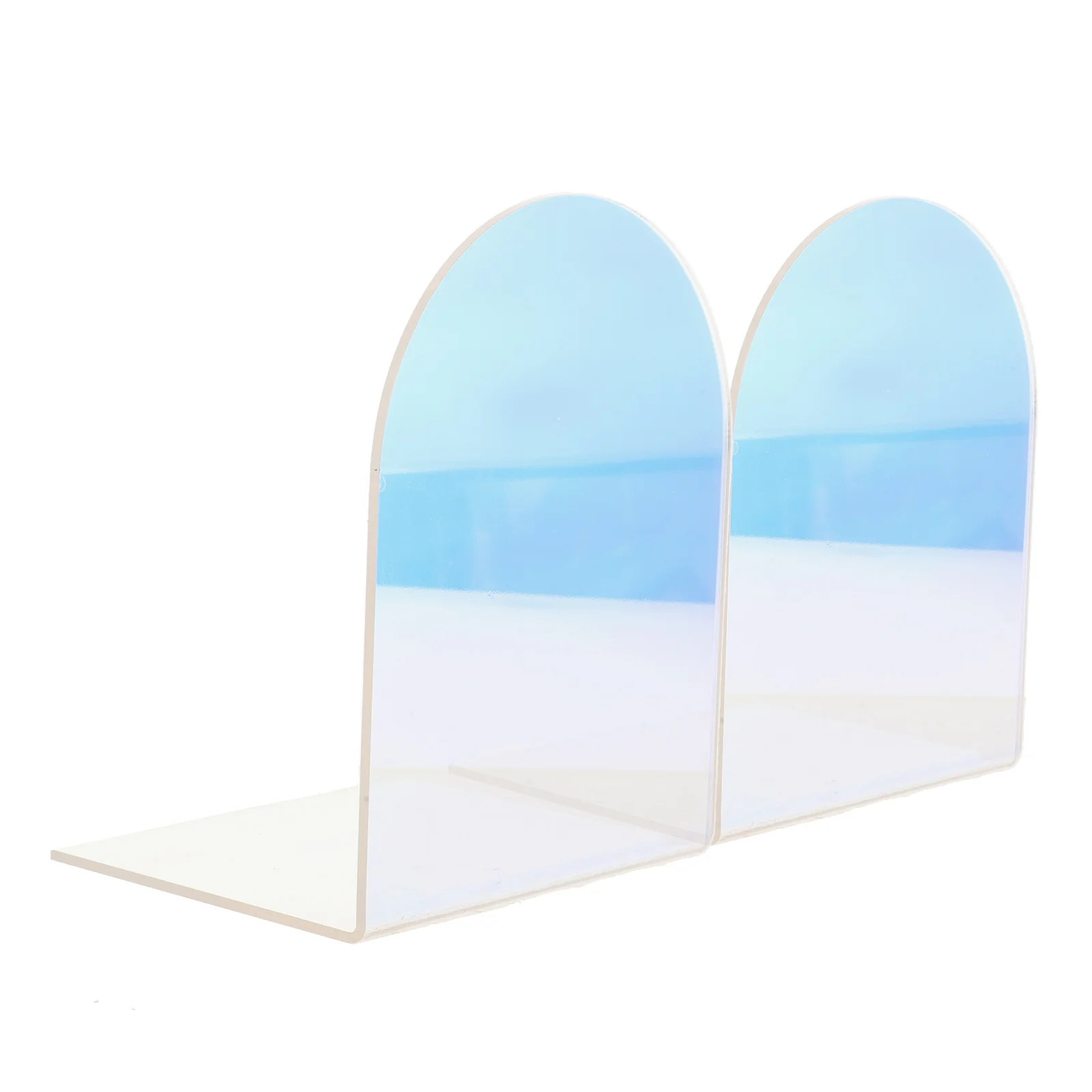 

Изысканные держатели Bookend, Офисные аксессуары, удобные концы, книжная полка, красочные подставки, акриловая основа для учебы, для студентов
