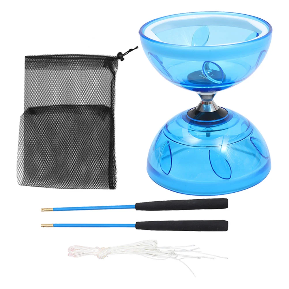 Soft Rubber Bearing Diabolo Toys Classic Funny Juggling Top for Kids Chinese Elder Outdoor diabolo toys