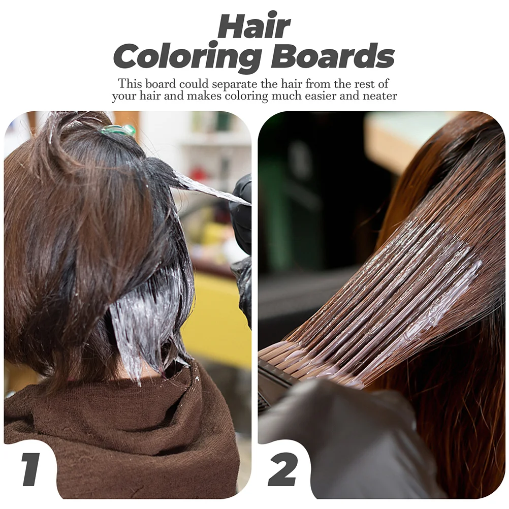 Podświetlanie deski do salonu fryzjerskiego deski wiosłowej podkreślające narzędzia do stylizacji włosów kolorowanki dla farbowanie włosów